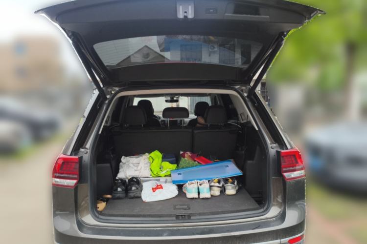 Used Volkswagen Teramont 2017 380TSI Four-Wheel Drive Luxury Edition Trunk