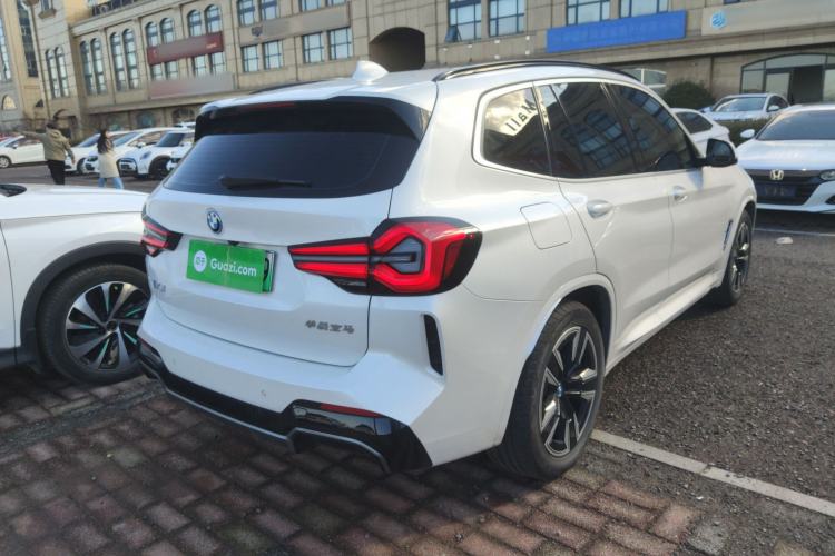 Used BMW iX3 2022 Updated Leading Version Rear Right 45 Deg