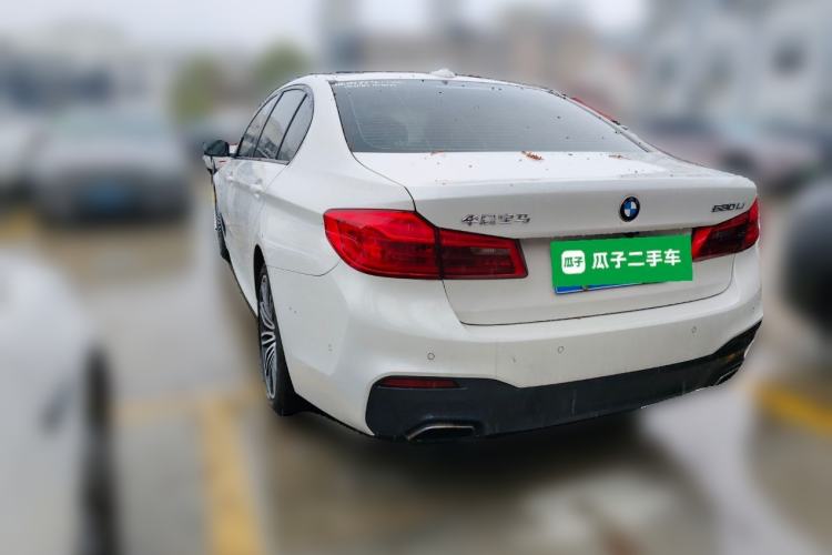 Used BMW 5 Series 2019 530Li Luxury Edition M Sport Package Rear Left 45 Deg