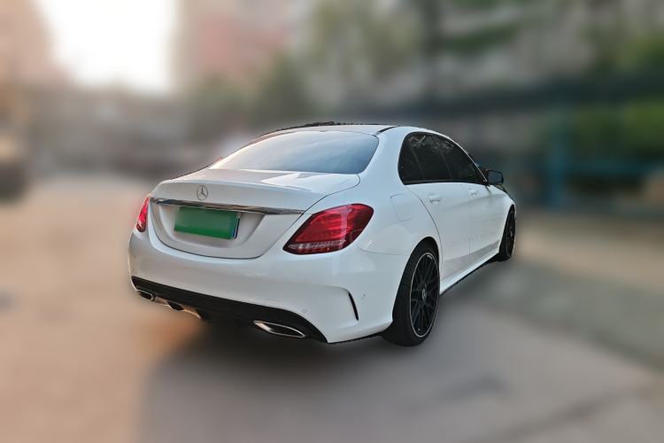 Used Mercedes-Benz C-Class 2016 C 200 Sport Edition Rear Right 45 Deg