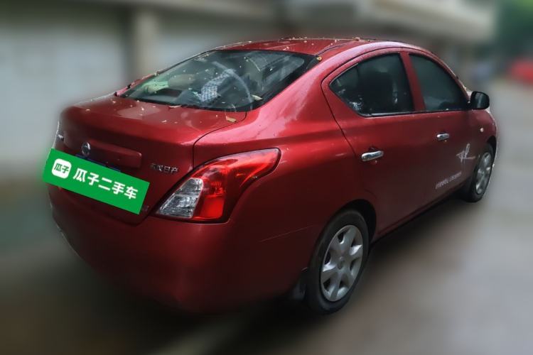 Used Nissan Sunny 2011 1.5XE CVT Comfort Edition Rear Right 45 Deg