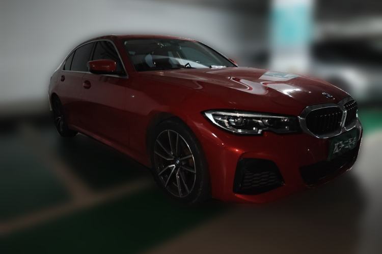 Used BMW 3 Series 2020 325Li M Sport Package Front Right 45 Deg