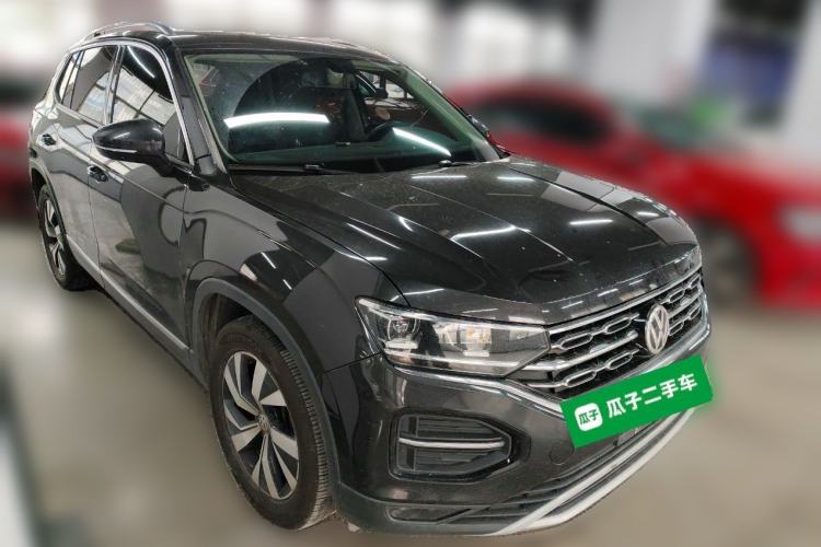 Used Volkswagen Tayron 2019 330TSI Two-Wheel-Drive Luxury Version China V Emission Standard Front Right 45 Deg