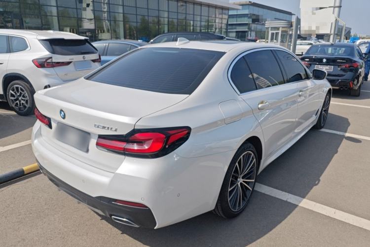 Used BMW 5 Series 2023 530Li Leading Model M Sport Package Rear Right 45 Deg