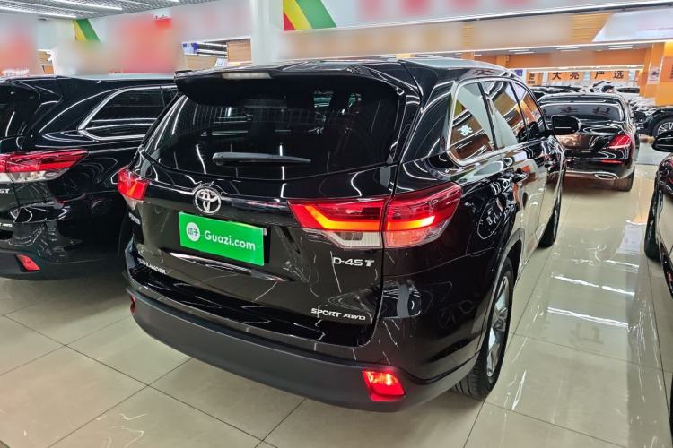 Used Toyota Highlander 2018 2.0T Four-Wheel Drive Luxury Version 7 Seats China VI Standard
