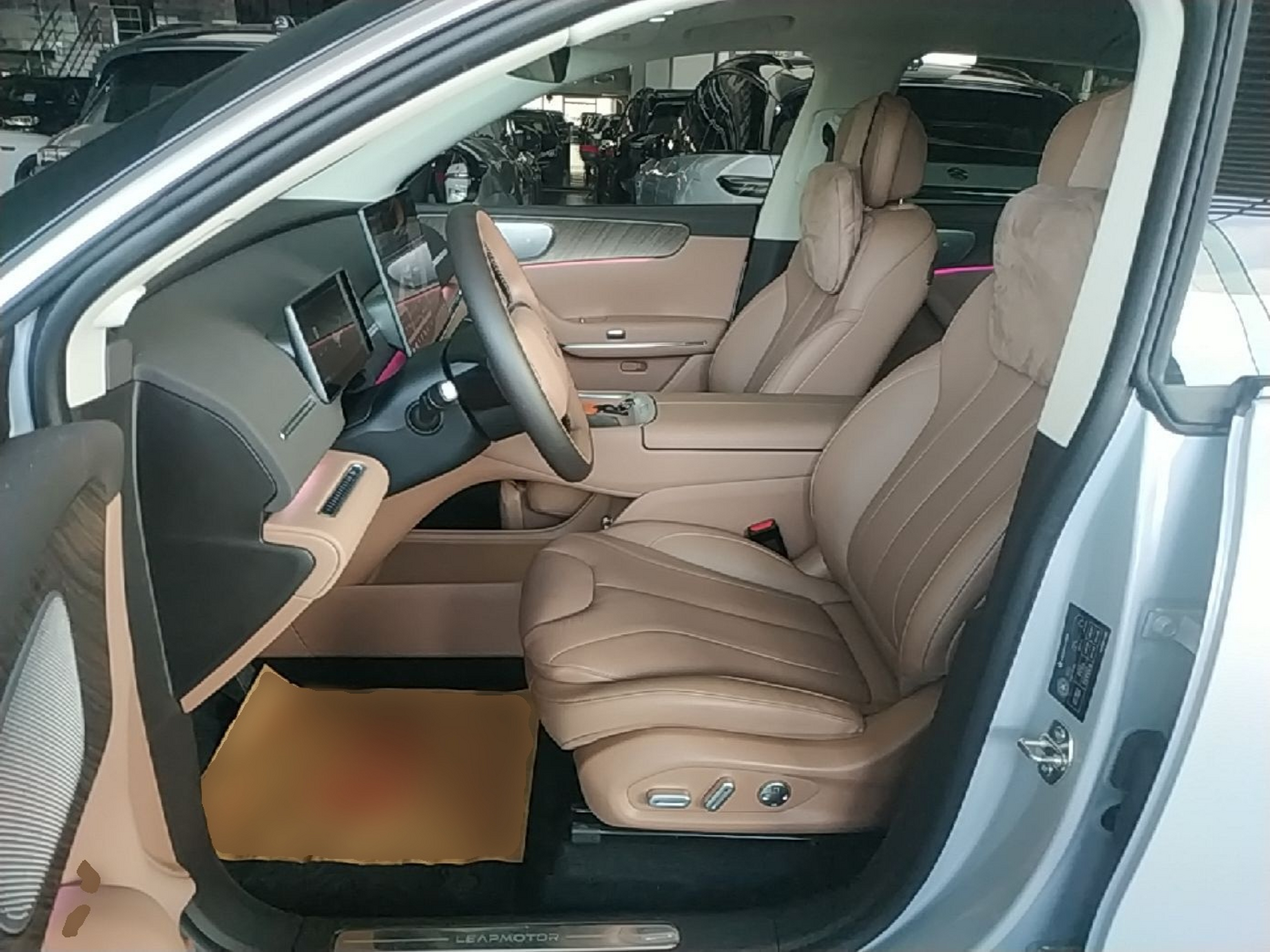 Interior delantero