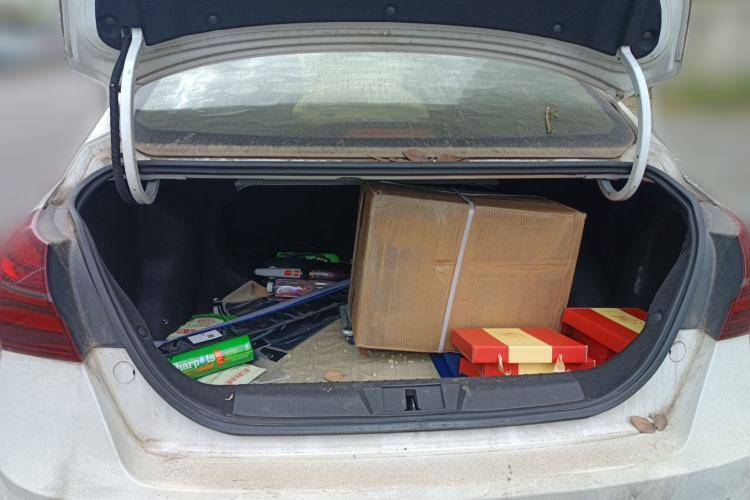 Used Geely Auto Emgrand 2018 1.5L Manual Upward Connect Edition Trunk