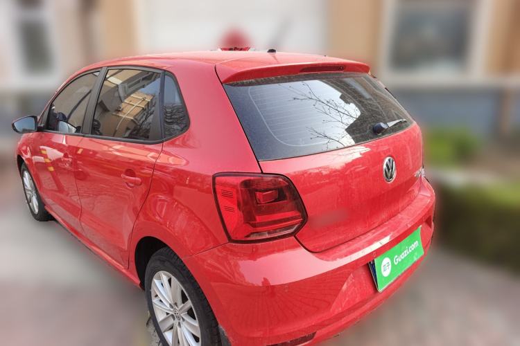 Used Volkswagen Polo 2014 1.6L Automatic Comfort Edition Rear Left 45 Deg