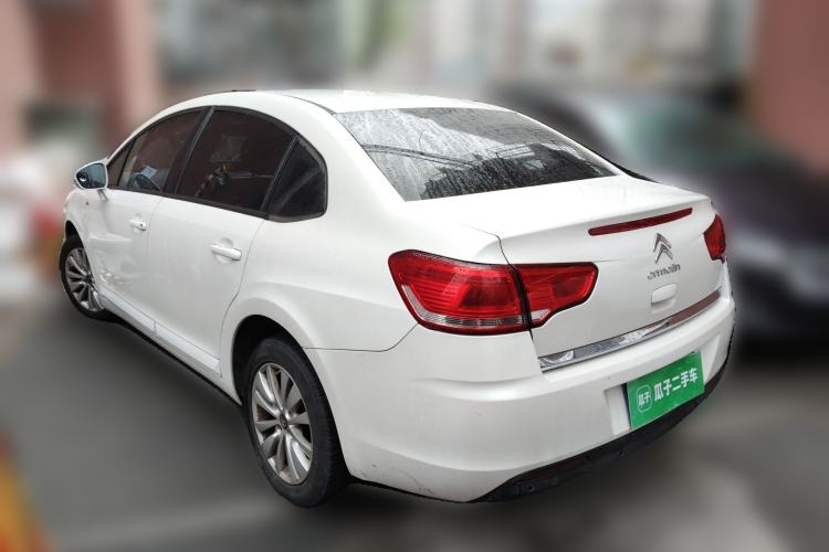 Used Citroen C-Quatre 2013 Sedan 2.0L Automatic Joyful Model Rear Left 45 Deg