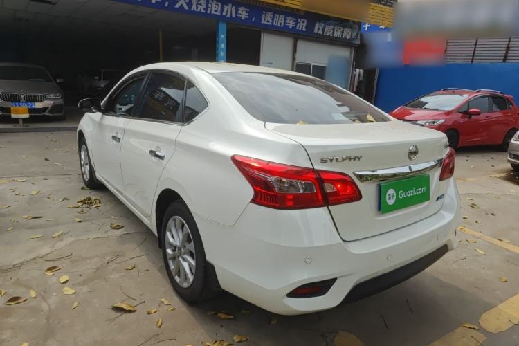 Used Nissan Sylphy 2019 1.6XV CVT Smart Connect Luxury Edition China VI Standard Rear Left 45 Deg