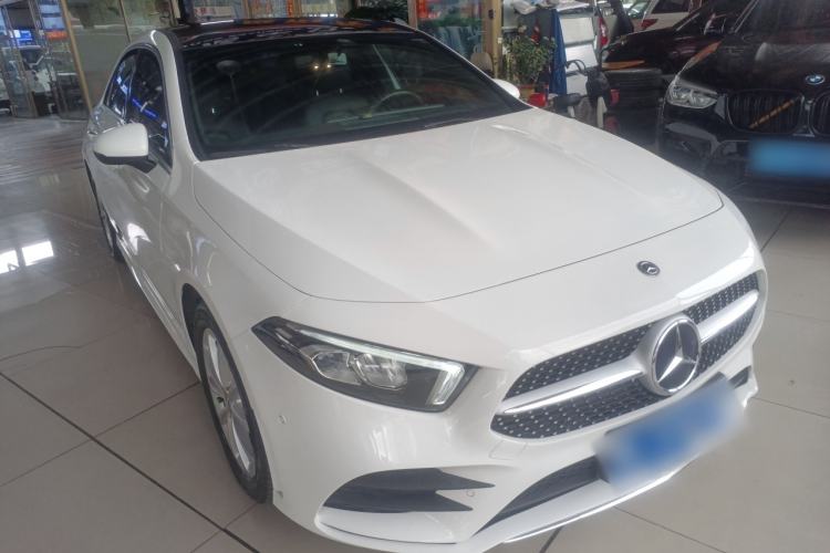 Used Mercedes-Benz A-Class 2020 Restyled A 200 L Sport Sedan Dynamic Version Front Right 45 Deg