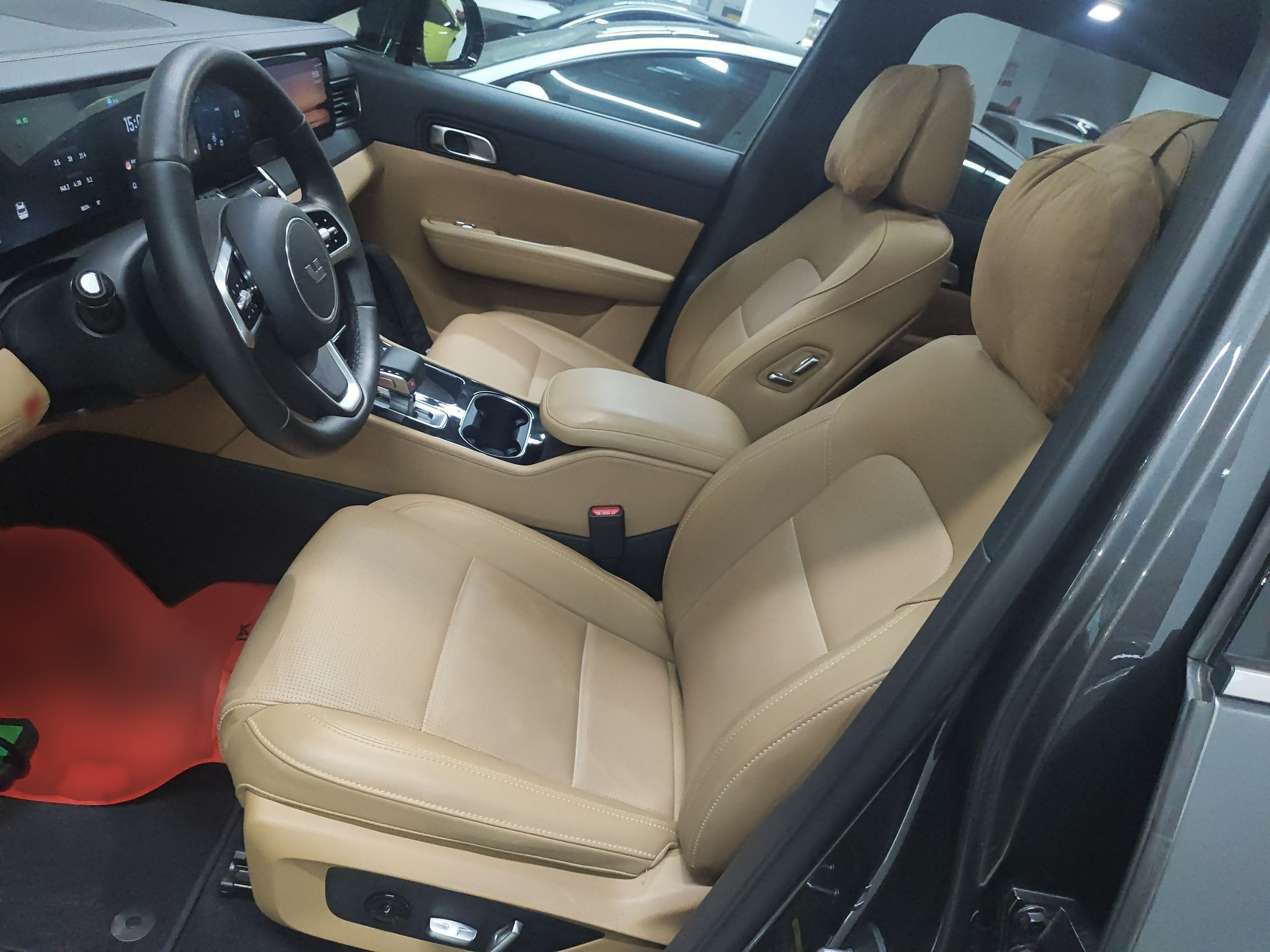 Avant de la voiture