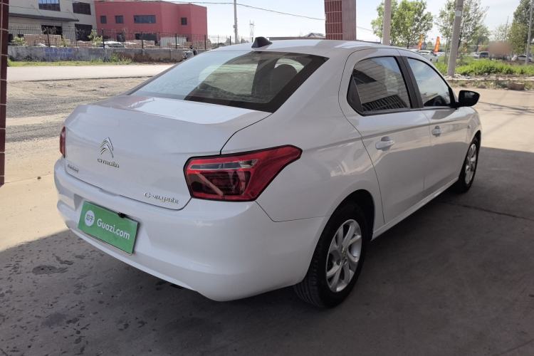 Used Citroen Elysee 2018 1.6L Manual Fashion Edition Rear Right 45 Deg