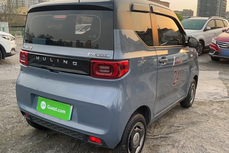 Used Wuling Hongguang MINIEV 2022 Macaron Premium Model – Lithium Iron Phosphate Rear Right 45 Deg