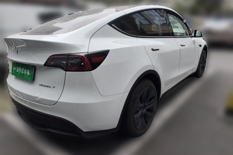 Used Tesla Model Y 2024 Rear-Wheel-Drive Version Rear Right 45 Deg