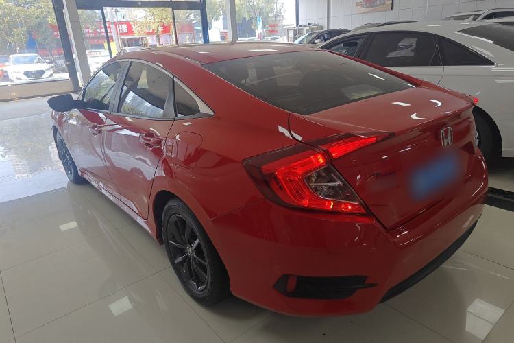Used Honda Civic 2019 220TURBO CVT Dynamic Edition China VI Rear Left 45 Deg