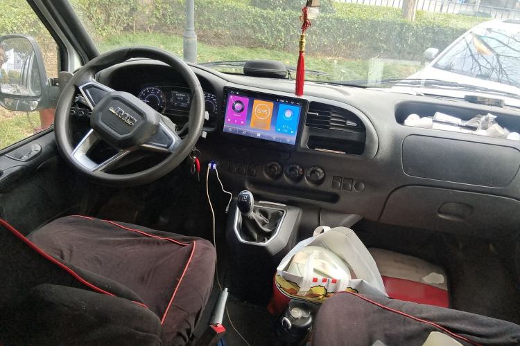 Used JMC Transit 2021 2.8T Space King Taurus Long Wheelbase Mid-Height Rear Single Tire – Step 6-Seater Diesel Euro VI JX493