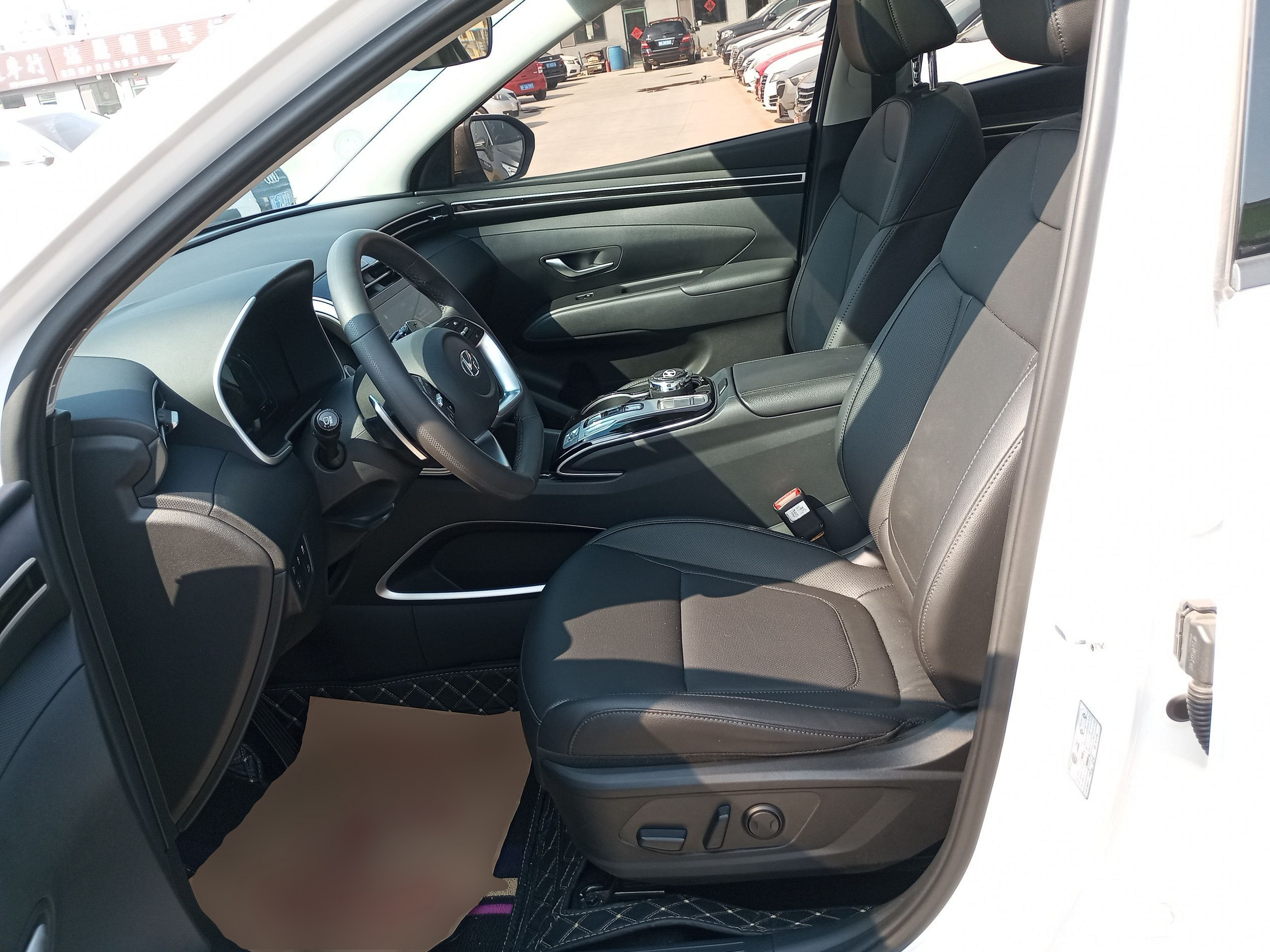 Avant de la voiture