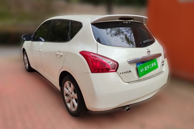 Used Nissan Tiida 2011 1.6L CVT Smart Version Rear Left 45 Deg