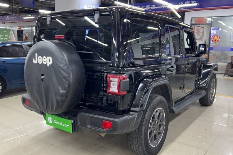 Used Jeep Wrangler 2021 2.0T 80th Anniversary Edition Rear Right 45 Deg