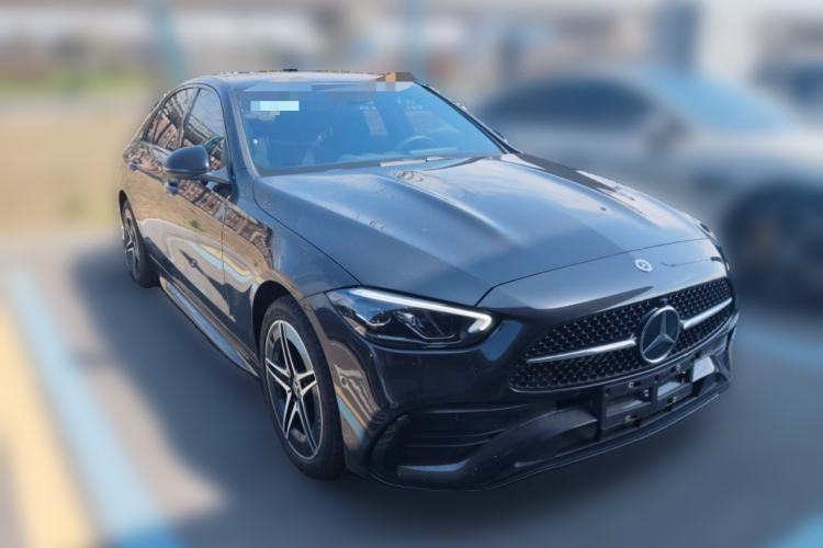 Used Mercedes-Benz C-Class 2024 C 260 L Brilliant Night Sports Edition Front Right 45 Deg
