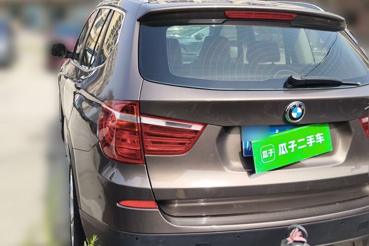 Used BMW X3 2013 xDrive35i Luxury Model Rear Left 45 Deg