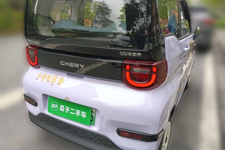Used Chery QQ Ice Cream 2024 Youth Edition 205km Milkshake Rear Right 45 Deg