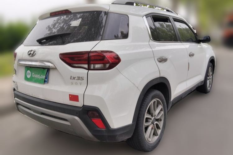 Used Hyundai ix35 2019 1.4T DCT Two-Wheel Drive Smart & Smooth Edition China V Standard Rear Right 45 Deg