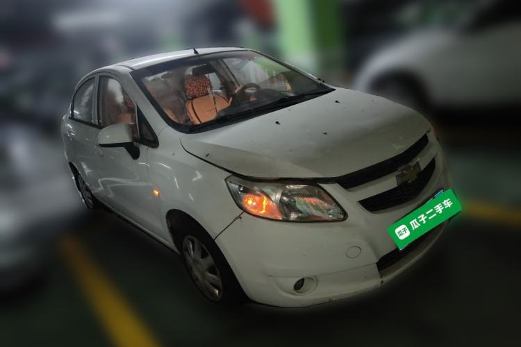 Used Chevrolet Sail 2010 Sedan 1.4L Manual Enjoyment Edition Front Right 45 Deg