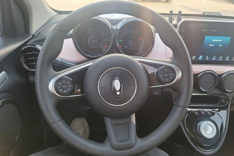 Used ORA Black Cat 2022 Updated Version 301 km Cute Pet Edition Lithium Iron Phosphate Steering Wheel