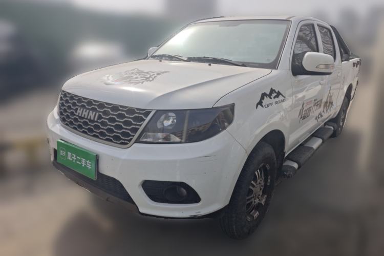 Used Huanghai Xiao Niu 2021 2.4L N1 Manual Gasoline Two-Wheel Drive Chuanfu Type Extended Flat-Bottom Cargo Bed 4K22