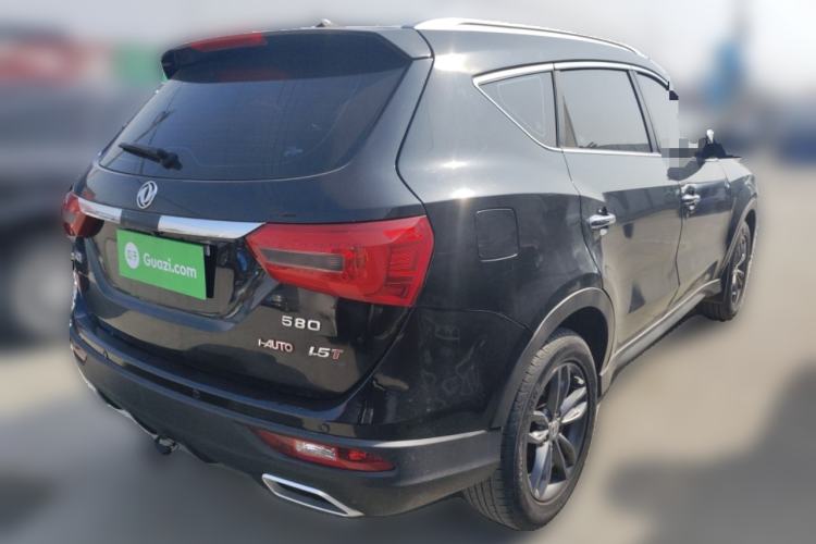 Used Dongfeng Fengon 580 2018 Revised Version 1.5T CVT Luxury Edition Rear Right 45 Deg