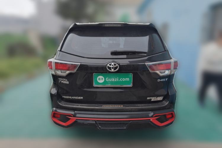 Used Toyota Highlander 2017 2.0T Four-Wheel Drive Luxury Edition 7 Seats Rear