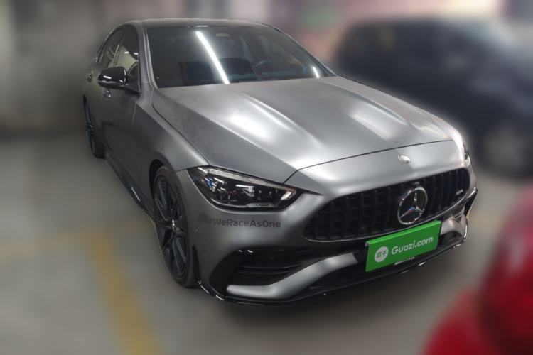 Used Mercedes-Benz C-Class AMG 2024 AMG C 43 4MATIC Special Edition Front Right 45 Deg