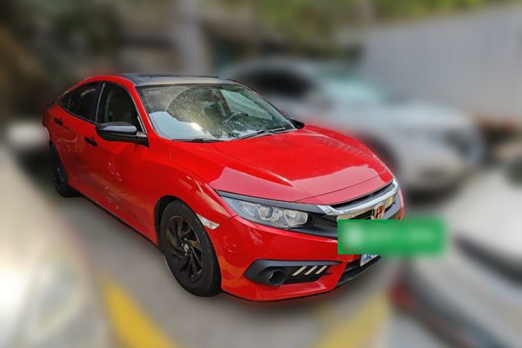 Used Honda Civic 2016 220TURBO CVT Luxury Edition Front Right 45 Deg