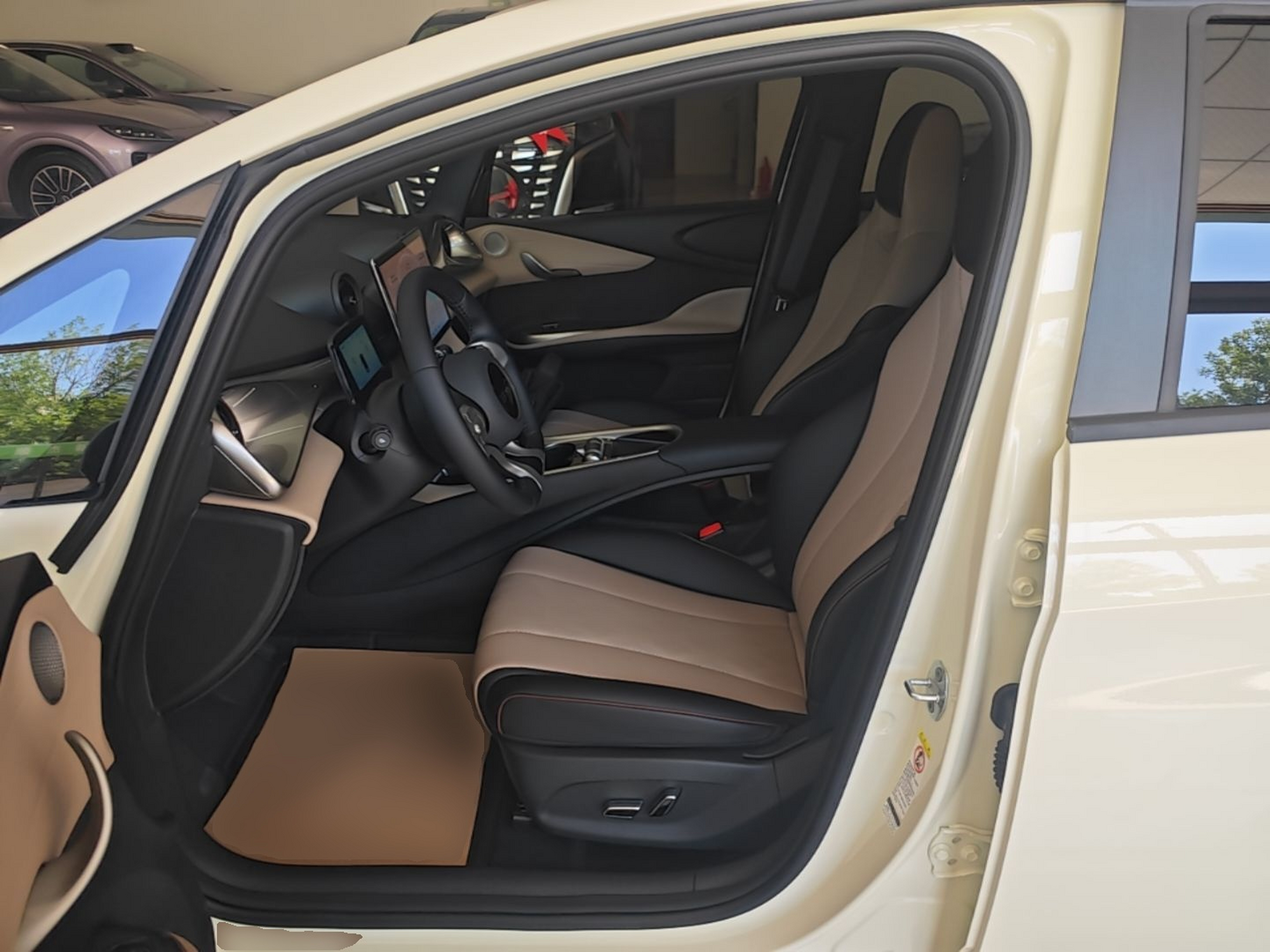 Avant de la voiture