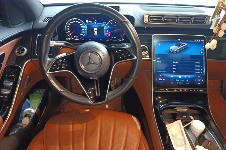 Used Mercedes-Benz S-Class 2022 S 400 L Luxury Model Steering Wheel
