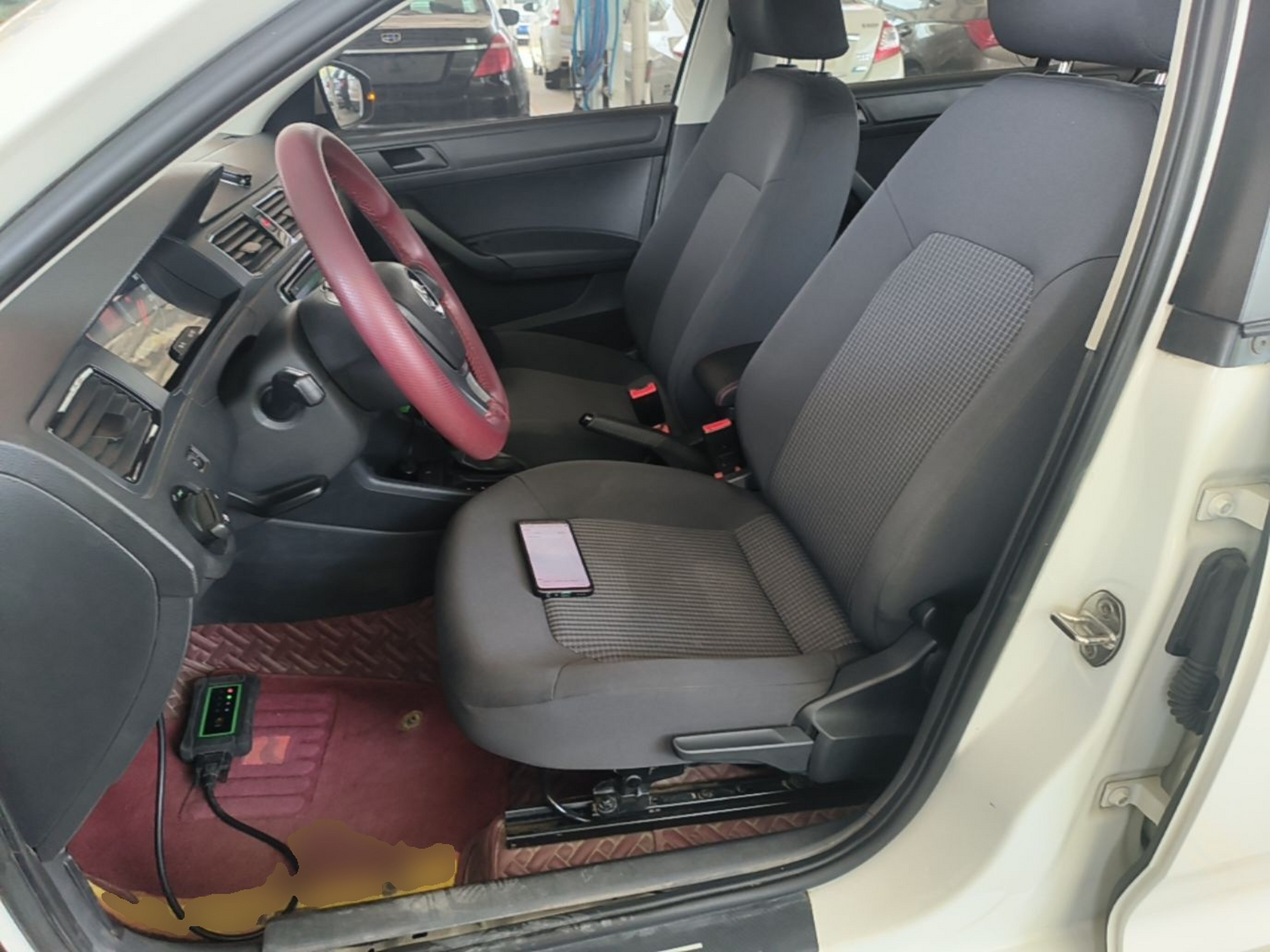 Avant de la voiture