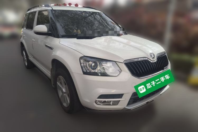 Used Skoda Yeti 2016 1.4TSI DSG Advanced Edition Front Right 45 Deg