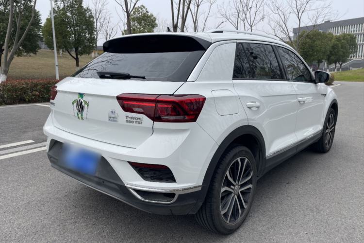 Used Volkswagen T-ROC 2018 280TSI DSG Two-Wheel-Drive Luxury Version China V Emission Standard Exterior 9