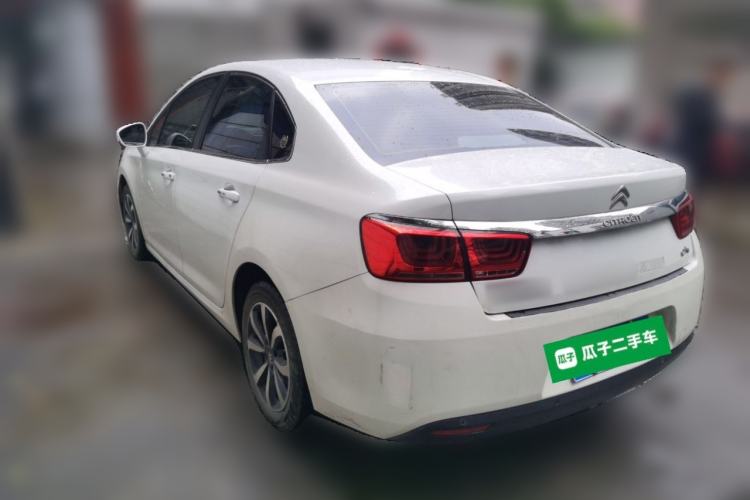 Used Citroen C4 Sega 2016 1.6L Manual Luxury Model Rear Left 45 Deg