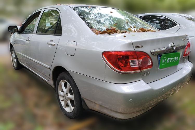 Used Toyota Corolla EX 2011 1.6L Manual Luxury Edition Rear Left 45 Deg