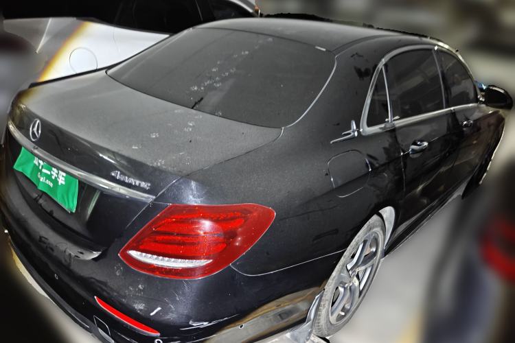 Used Mercedes-Benz E-Class 2017 E 200 L 4MATIC Rear Right 45 Deg