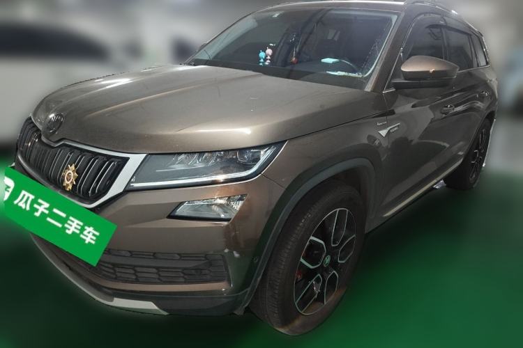 Used Skoda Kodiaq 2019 Facelifted TSI380 7-Seater All-Wheel-Drive Flagship Version China VI Standard