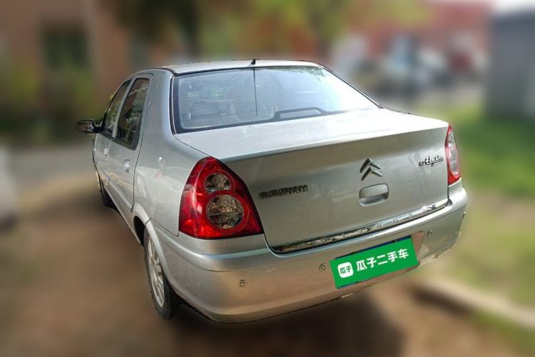 Used Citroen Elysee 2012 Sedan 1.6L Manual Tech Model Rear Left 45 Deg