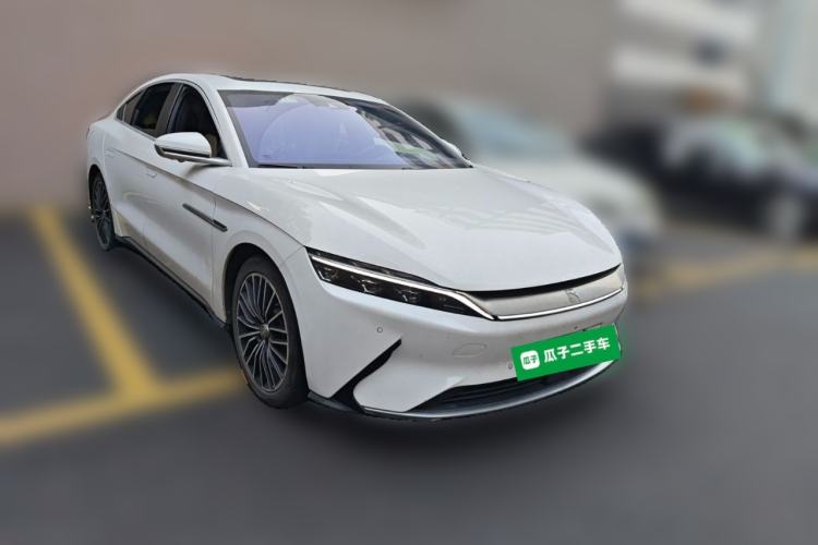 Used BYD Han 2020 EV Long-Range Luxury Model Front Right 45 Deg