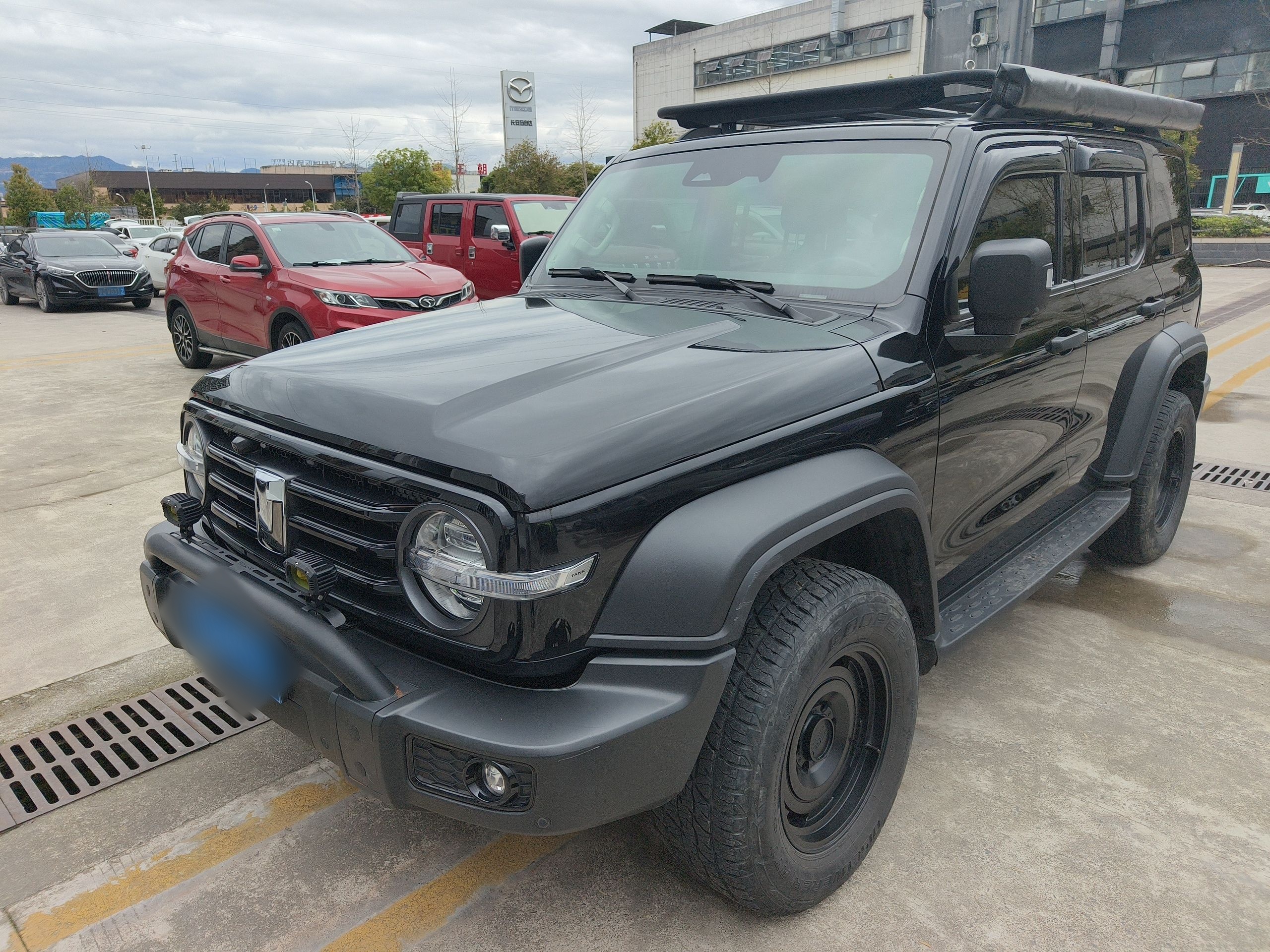 Parte inferior delantera