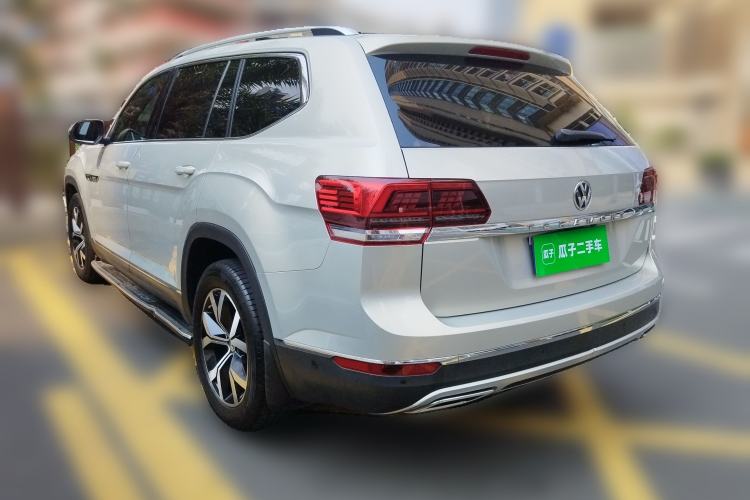 Used Volkswagen Teramont 2017 380TSI Four-Wheel Drive Luxury Edition Rear Left 45 Deg