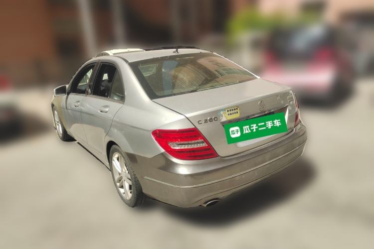 Used Mercedes-Benz C-Class 2013 C 260 CGI Elegant Model Rear Left 45 Deg