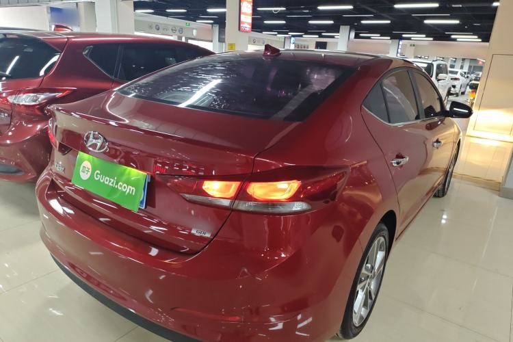 Used Hyundai Elantra (6th Generation / Lingdong) 2016 1.6L Automatic ZhiXuan – Elite Version Rear Right 45 Deg